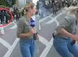 Policía miró directo a la cámara y disparó a periodista en protestas de Estados Unidos