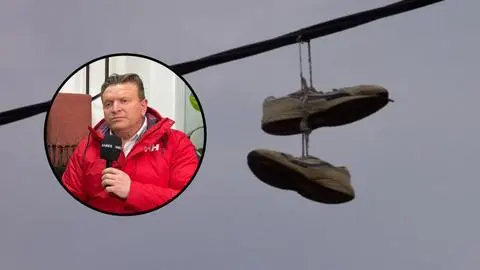 Retiran 60 zapatillas del cableado eléctrico de Penco: “Es importante que los barrios transmitan seguridad”