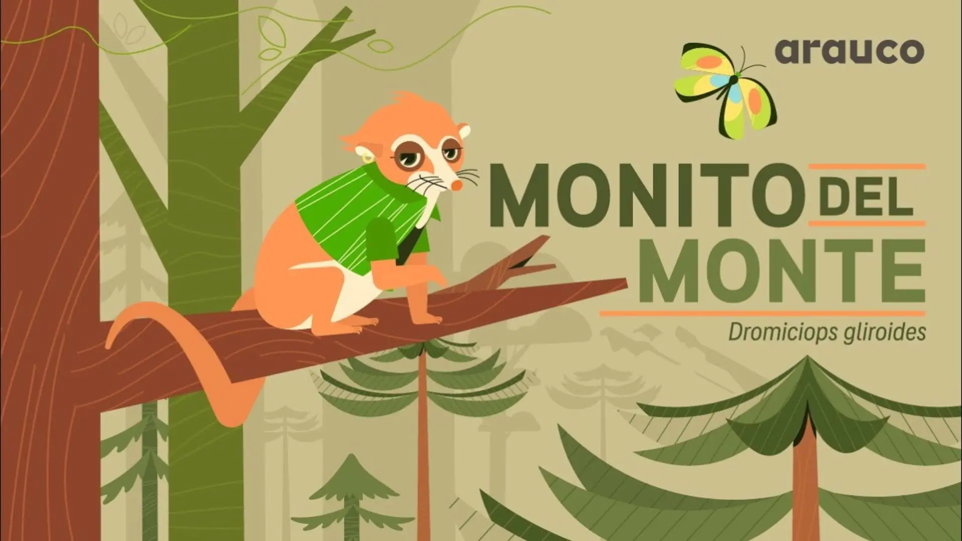 El monito del monte: un pequeño gigante que resuena entre las Voces del Bosque