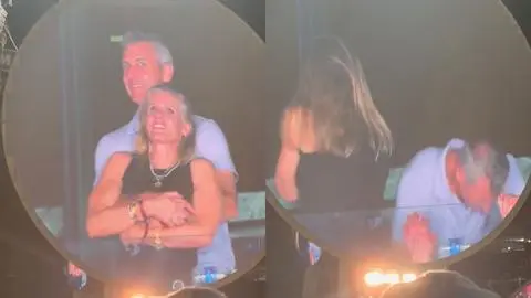 Vocalista de Coldplay expone infidelidad en pleno concierto: “Están teniendo una aventura o son muy tímidos”