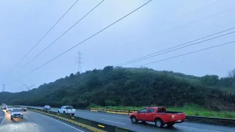 Precipitaciones y calles mojadas en Concepción: Accidente de tránsito deja tres lesionados