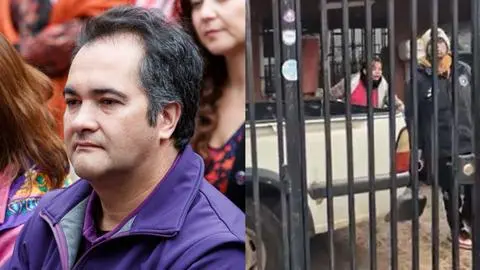 Hombre agredió al Alcalde de Conchalí quien fiscalizaba junto a su equipo una obra de pavimentación