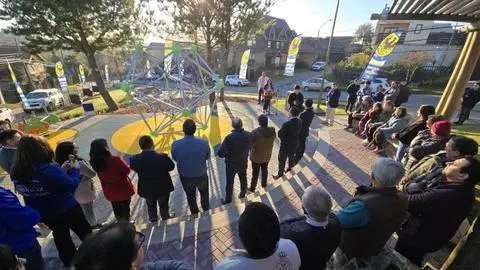 Municipalidad inauguró nueva área verde para Concepción