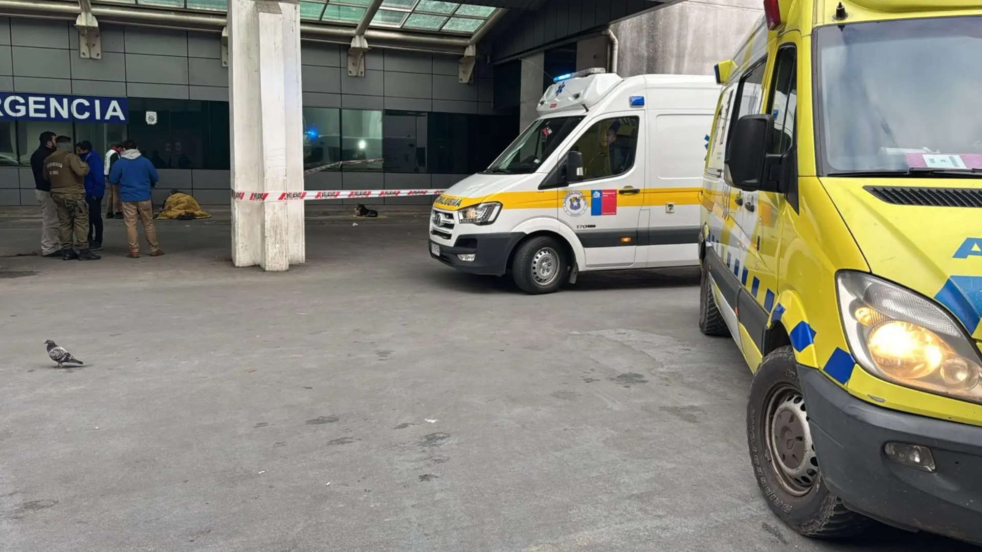 Investigan muerte de persona en pleno acceso a Urgencias del Hospital Regional de Concepción