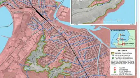 Plan de emergencia y evacuación por tsunami para costas del Gran Concepción