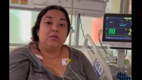 Madre de dos hijas pide ayuda a autoridades para poder operarse un tumor cerebral