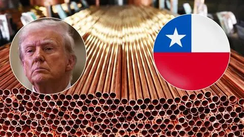 Las consecuencias que tendría para Chile el arancel de 50% impuesto por Trump al cobre