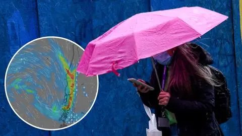 Semana de lluvia intensa en el Biobío: más de 100 mm caerían en estas comunas en solo 3 días