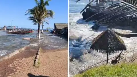 Registran cómo llegaron las olas a Rapa Nui: tsunami alcanza al menos 78 centímetros