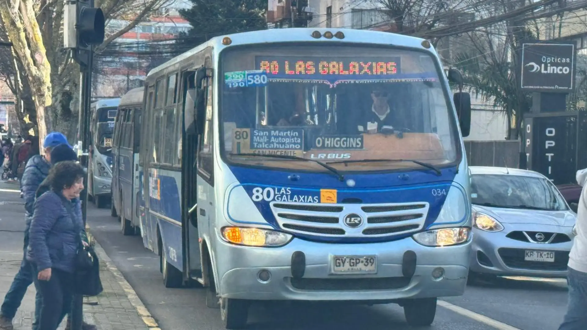 Las Galaxias pretende sumar nuevo recorrido a zona en Concepción sin transporte público