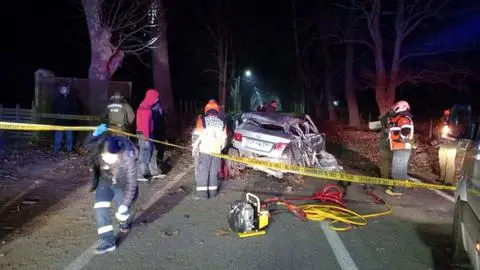 Un muerto y dos heridos deja fatal accidente vehicular en Miraflores