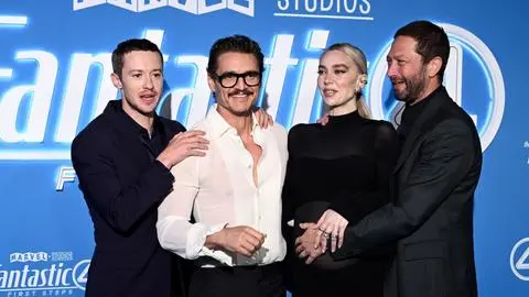 El viralizado comportamiento de Pedro Pascal para calmar su ansiedad durante la gira de “Los 4 Fantásticos”