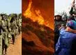 Guerra, incendios masivos y represión sistemática: Las principales noticias internacionales con escasa cobertura mediática