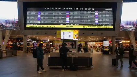 Aeropuerto de Santiago registra récord de más de 13 millones de pasajeros en el primer semestre