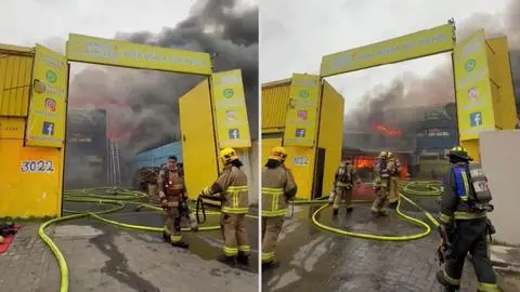 Mega incendio en Concepción: Establecen que siniestro inició en bodega que vende ropa por mayor