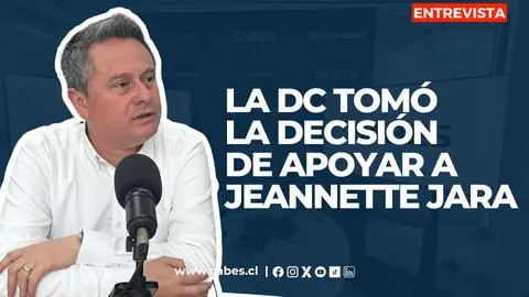 “No nos estamos adhiriendo a los principios del Partido Comunista”: Álvaro Ortiz por apoyo de la DC a candidatura de Jeannette Jara