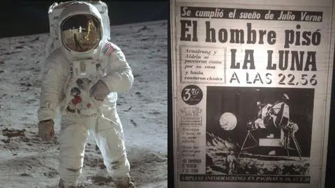 A 56 años del aterrizaje lunar del Apollo 11: Cómo se vivió el histórico momento en Chile
