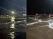 Registran aumento de oleaje en Isla Santa María: Sumergió muelle parcialmente