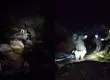 Carabineros rescata a dos personas desde roqueríos en Playa Ramuntcho de Hualpén