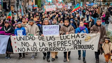 Comunidades mapuche denuncian la presencia de petroleras en Neuquén, proveedora de gas para el Biobío