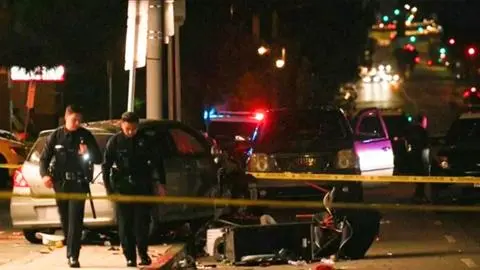 Siete personas en estado crítico y 30 heridos deja atropello masivo en Santa Mónica, Estados Unidos