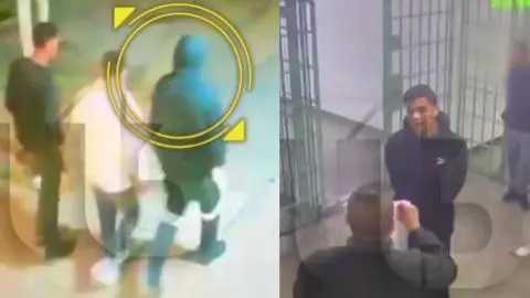 Revelan imágenes de como fue el momento exacto de la liberación del sicario del “Rey de Meiggs”