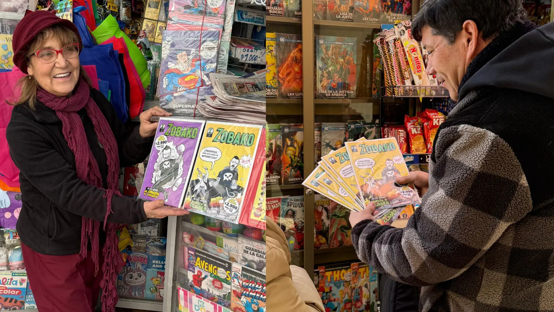 Zobako Cómics vuelve a los kioscos con nueva edición inspirada en la vuelta a clases en Concepción