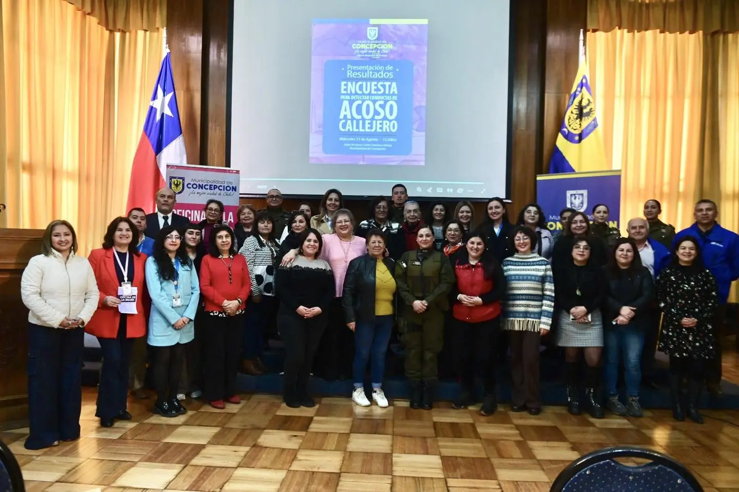 Encuesta revela que el 72,8% de las mujeres en Concepción ha sido víctima de acoso callejero