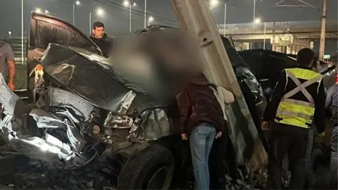 Accidente en Ruta 160 deja cinco personas heridas y afecta al servicio del Biotren