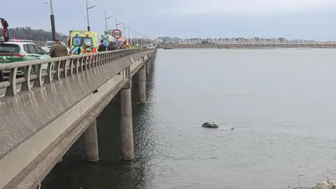 ¿Qué pasó con el auto que cayó al río Biobío desde el Puente Llacolén en Concepción? La historia sigue abierta