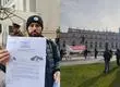 Residentes de Curanilahue llevaron carta a la Moneda ante amenazas de desalojo de Forestal Arauco