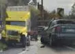 Persona fallece tras impacto frontal con camión en curva de Ruta de la Madera hacia Concepción