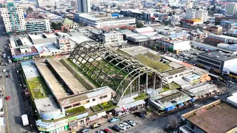 Municipio de Concepción y Gobernación Regional dan nuevos pasos de cara a la reconstrucción del Mercado Central de Concepción