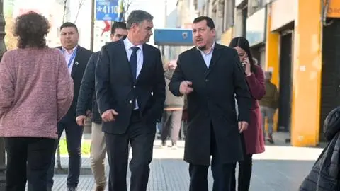 Alcalde de Concepción y Presidente del Senado se reunieron para conversar sobre Ley de Seguridad Municipal