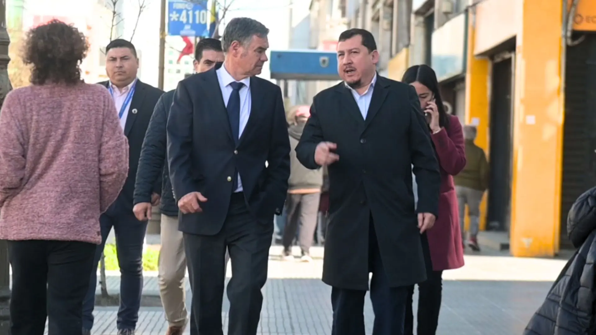 Alcalde de Concepción y Presidente del Senado se reunieron para conversar sobre Ley de Seguridad Municipal