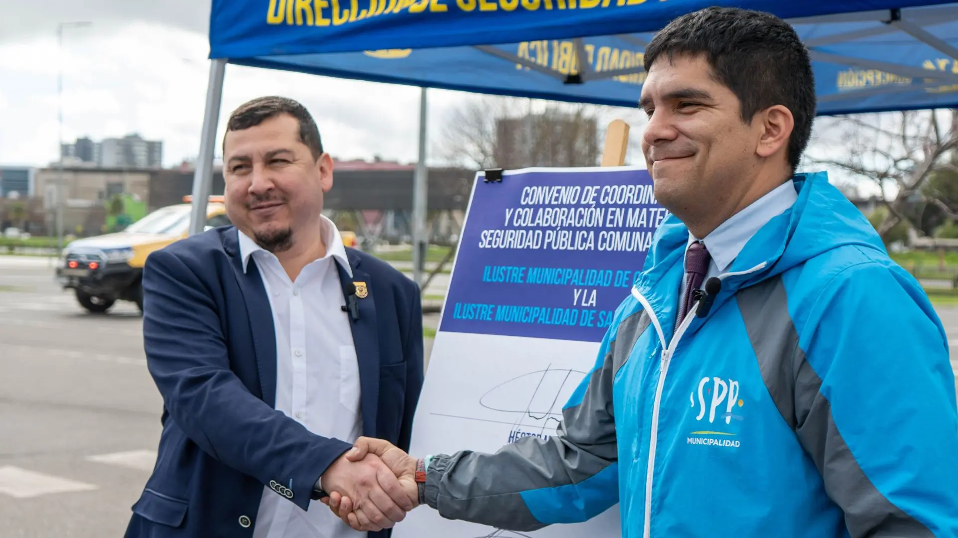 Concepción y San Pedro firman convenio de colaboración en materias de seguridad