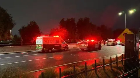 Víctima iba en el maletero: Accidente de tránsito cobra la vida de un joven en la Costanera Norte