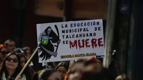 No descartan un paro: Estas son las exigencias de la comunidad educativa municipal de Talcahuano para solucionar crítica situación