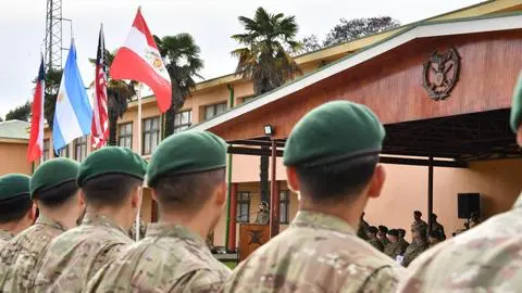 Biobío es escenario de ejercicio militar sobre combate en condiciones invernales extremas