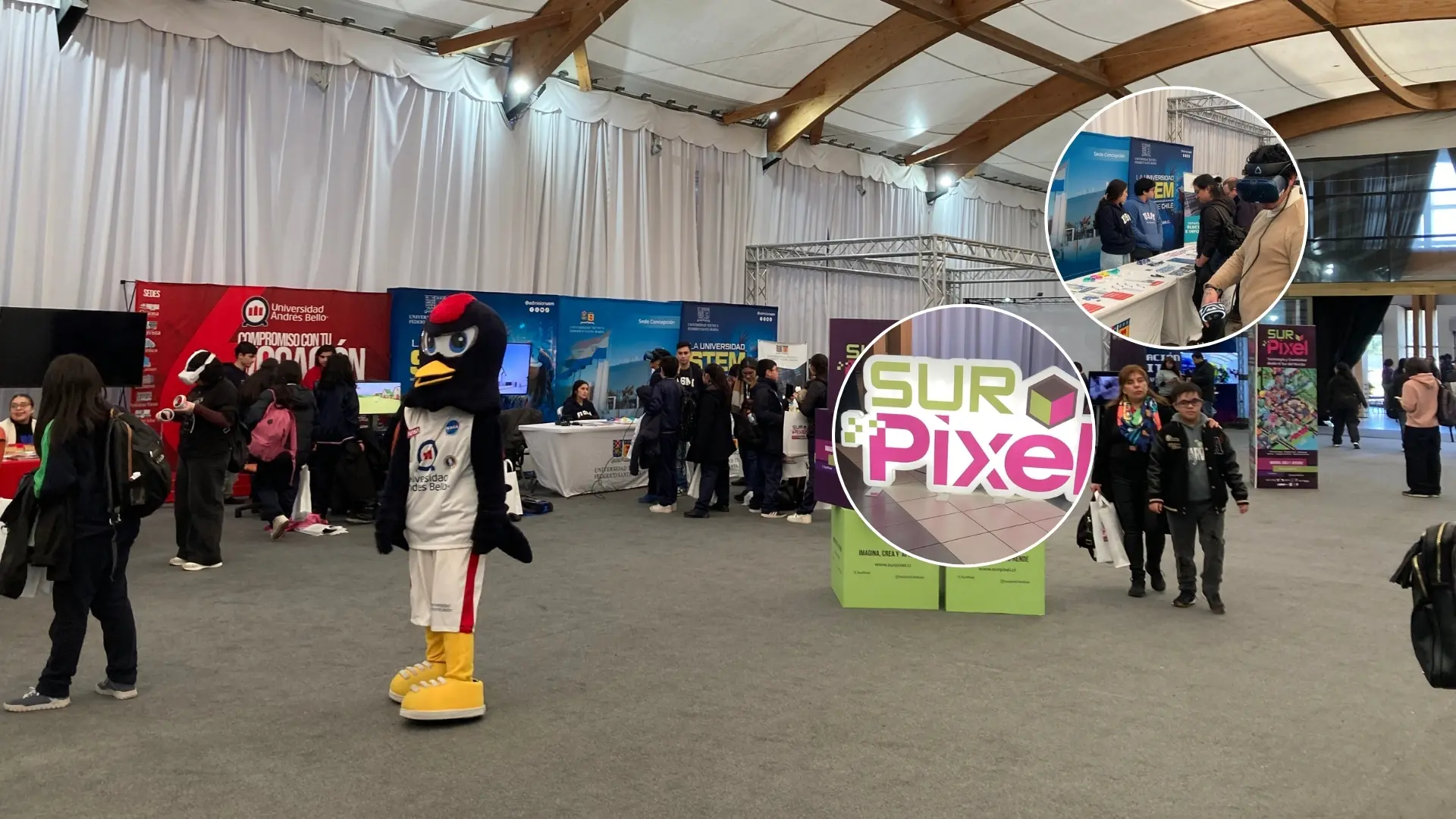“Sur Pixel”: El evento gratuito de videojuegos, tecnología y conferencias que llegó al Gran Concepción