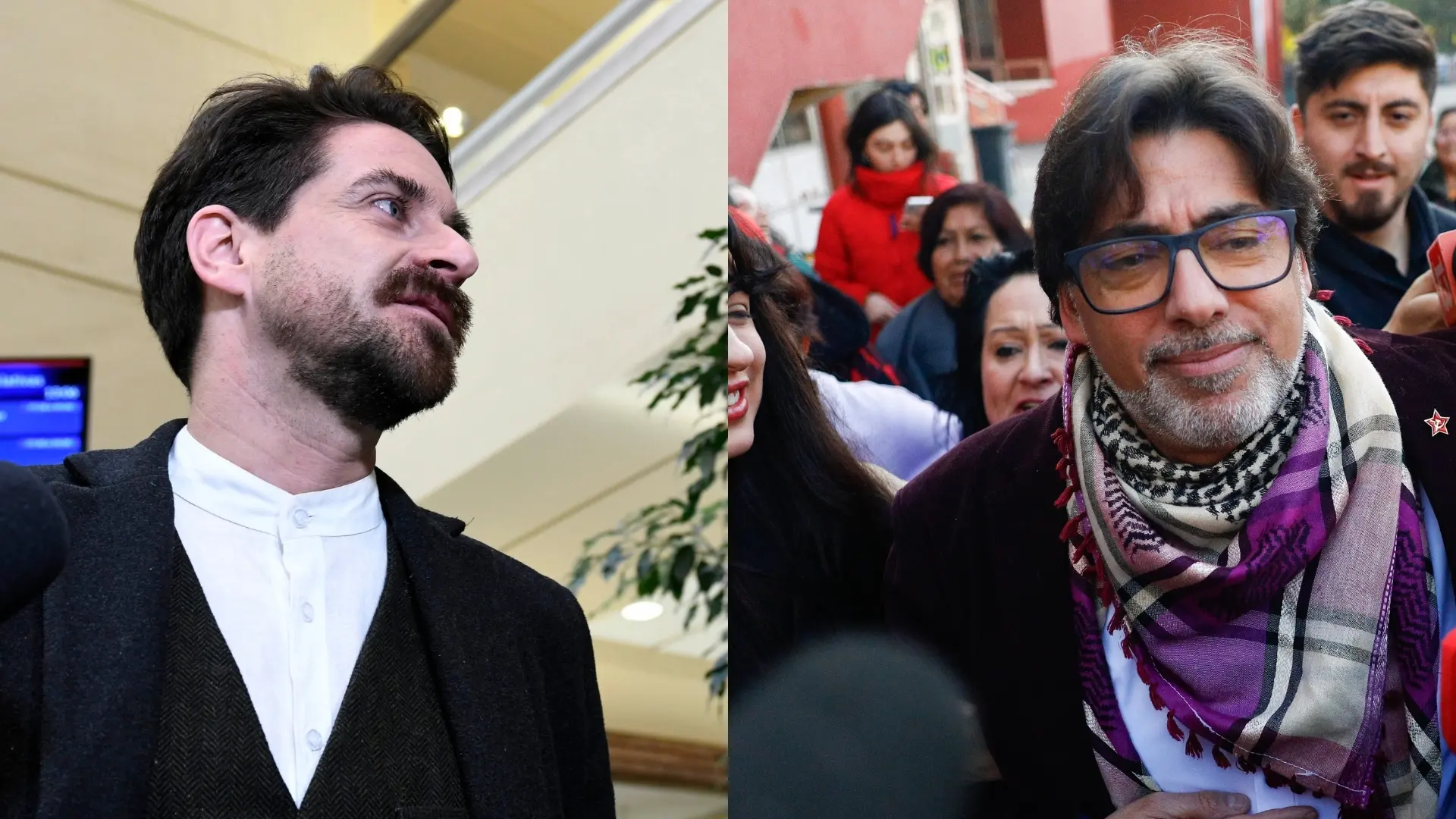 Frente Amplio y PC oficializan como candidatos a diputados a Gonzalo Winter y Daniel Jadue