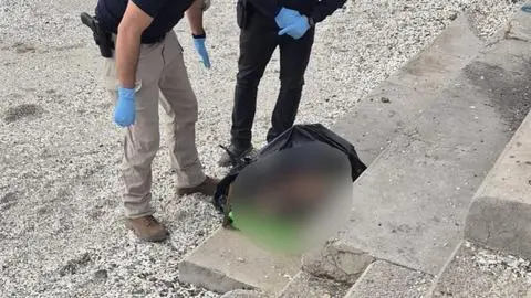 Encuentran cuerpo de un perro sobre una parrilla en la costa de Antofagasta