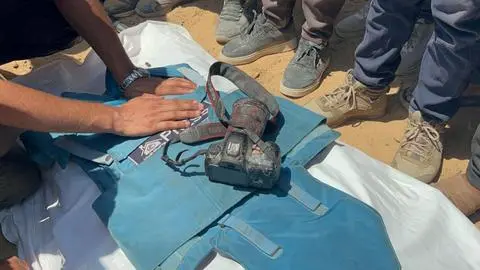 Cinco periodistas fueron asesinados tras ataque de Israel contra hospital en el sur de Gaza