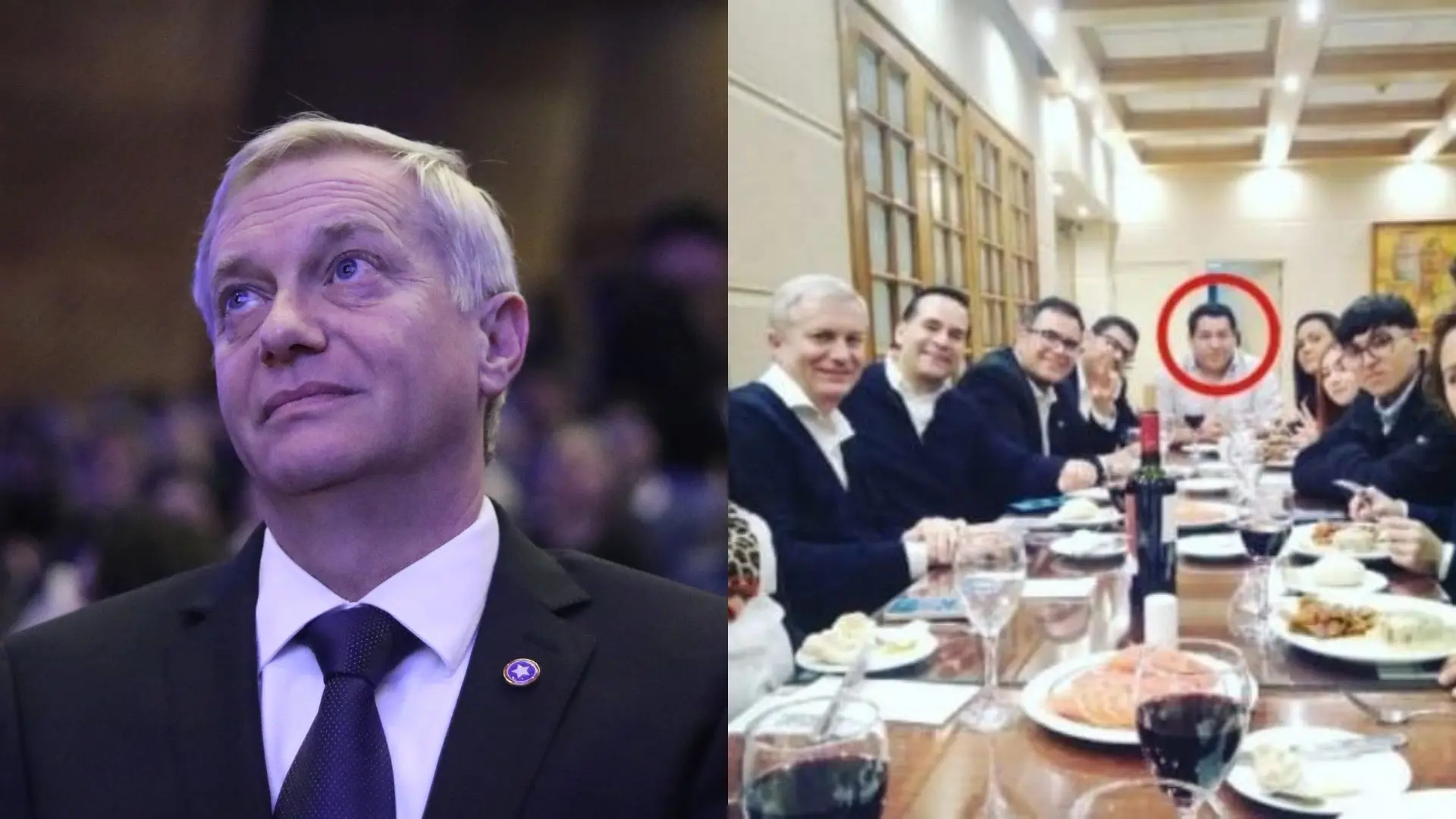 Kast deberá declarar en Comisión Investigadora: Aparece en una fotografía cenando con sujeto detenido por robo de cobre
