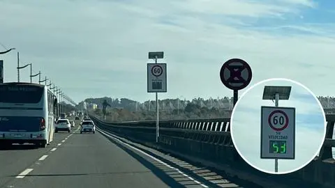 MOP instala medidores de velocidad en el Puente Llacolén