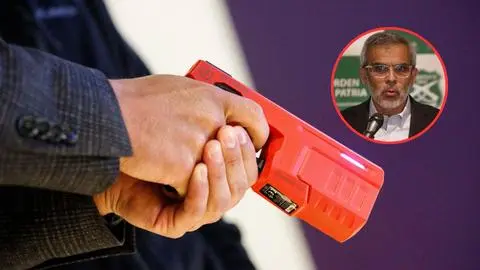 Autorizan implementación de pistolas taser para Carabineros: Ministro Cordero explica los alcances del uso del dispositivo