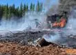 Nuevo atentado incendiario en La Araucanía: Cinco maquinarias y dos carros de empresa forestal resultaron quemados
