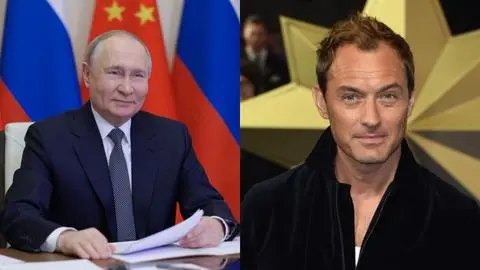 Revelan primeras fotografías de Jude Law interpretando a Vladimir Putin en película sobre el Kremlin