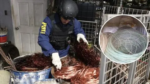 Fiscalía en el Biobío pide a compañías identificar cables robados para agilizar investigaciones
