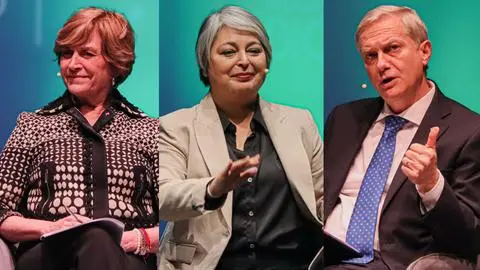“Van y vienen”: Jara, Kast y Matthei se mostraron escépticos a las encuestas en la Cumbre de las Regiones